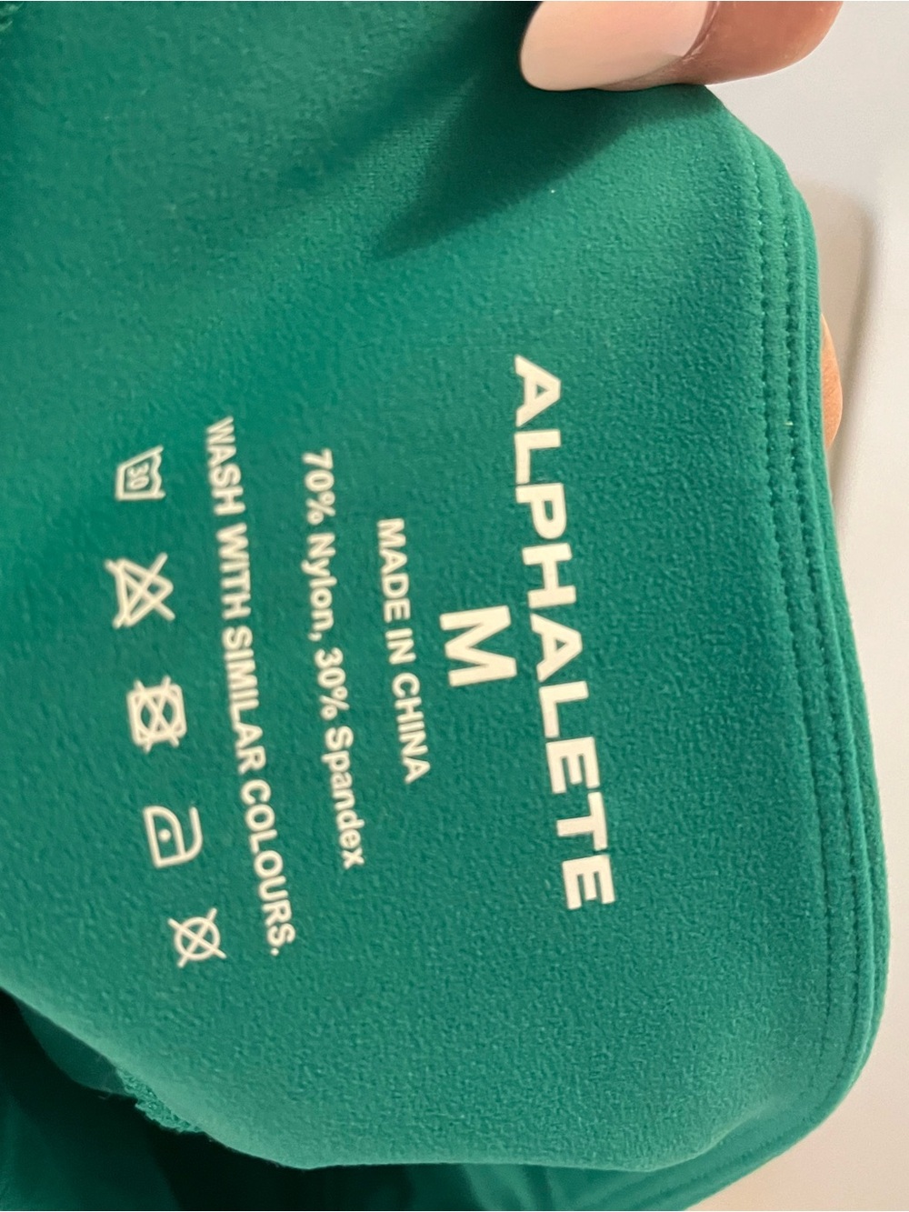 Alphalete Green High waist Leggings - Picture 5 of 5